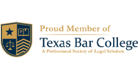 Proud Member Of Texas Bar College | A Professional Society Of Legal Scholars